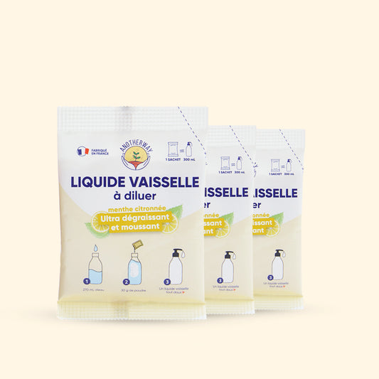 Liquide vaisselle à diluer - Recharges (x3)