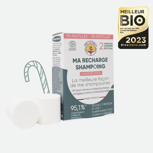 Shampoing fleur de lotus x2