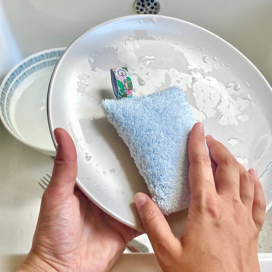6pcs éponges à Vaisselle Lavable éponges Ecologique Eponge a Recurer en  Microfibre,Eponge Lavable Vaisselle Reutilisable avec 2 135 - Cdiscount Au  quotidien